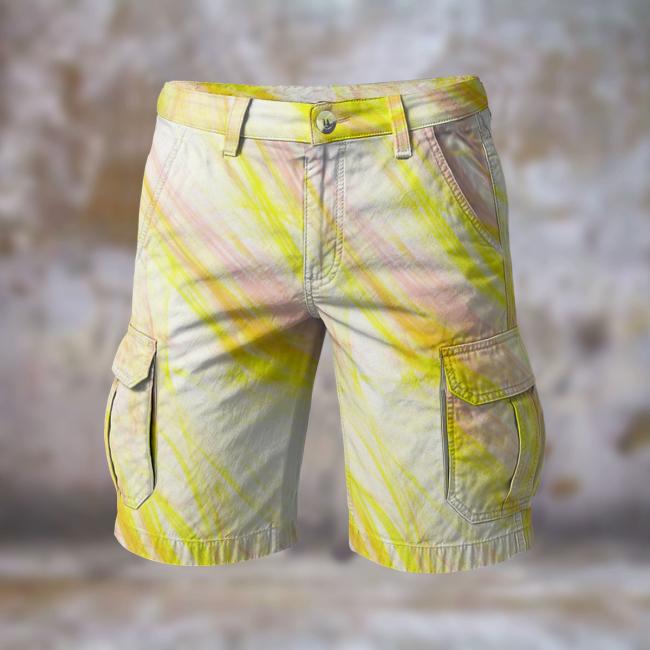 Preview: Cargohose mit Sienna - Hose, lang oder kurz, bunt, 100% Polyester, Grösse S-5XL, fester Stoff, Normale Passform, Mischling, Mix, Windhunde, Podenco